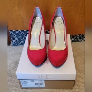 Jessica Simpson Parisah Microsuede Pump Size 7.5